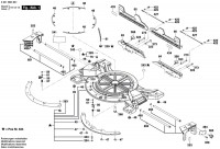 Bosch 3 601 M23 661 GCM 12 GDL Slide Mitre Saw 110 V / GB Spare Parts GCM12GDL